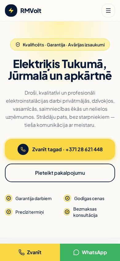 RMVolt mobilā versija